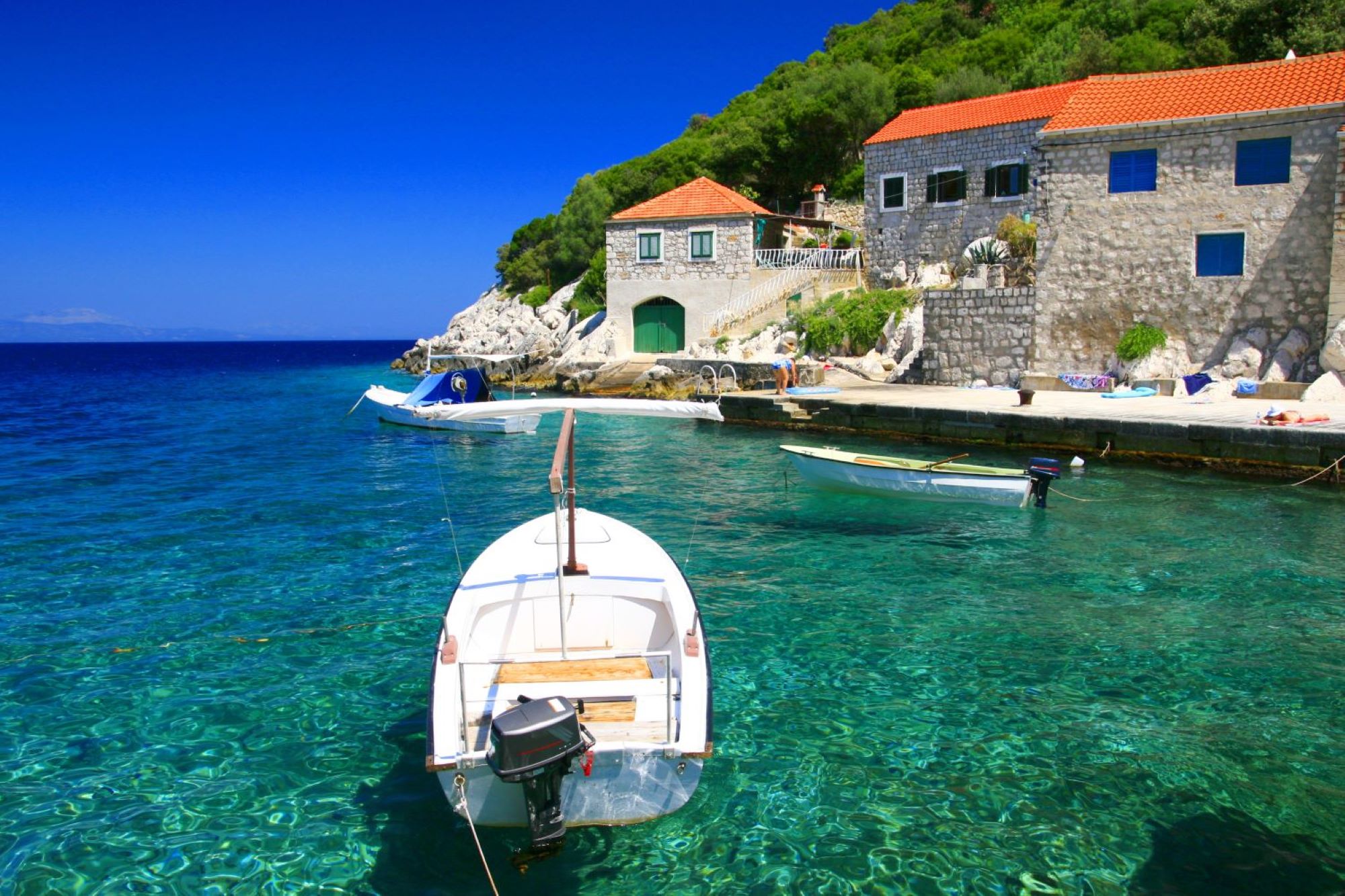 KNM Travel DMC, KNM Exclusive, Croatia, sailing, Lastovo, Lucica bay