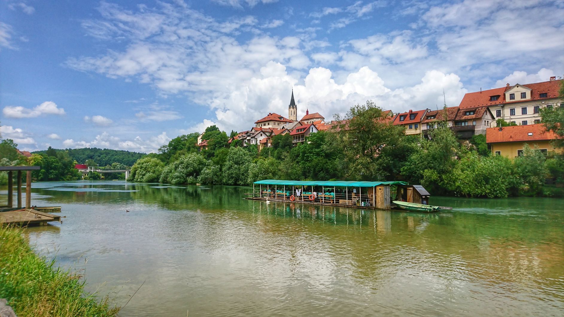 KNMtravel DMC, Slovenia, Novo mesto, Krka river