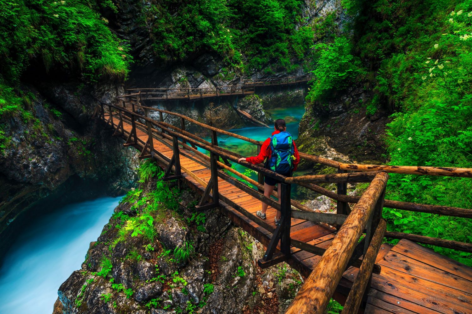 KNMtravel DMC, Sun, sea & mountains, Vintgar gorge, Bled, Slovenia