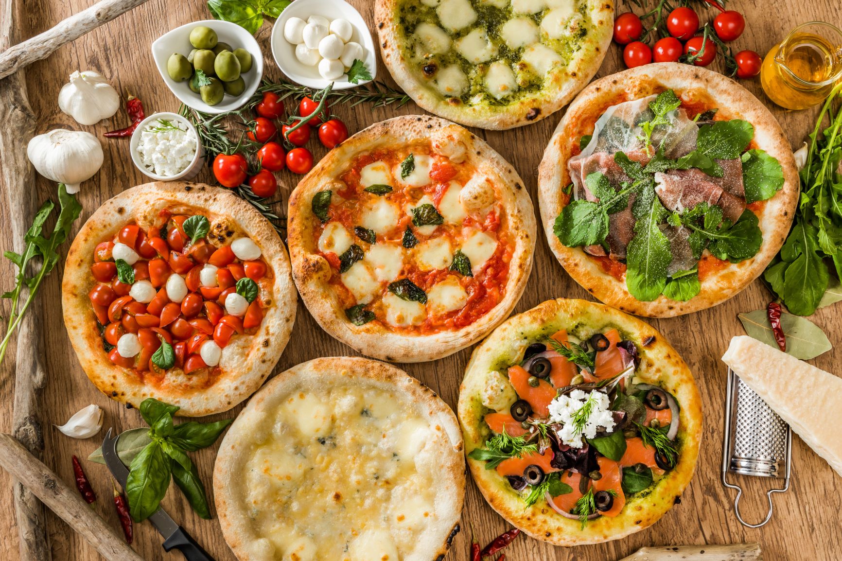 KNMtravel DMC, cocina Italiana, Pizza, Italia